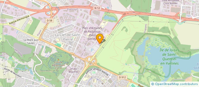 localisation de l'entreprise GENUS TECHNOLOGIES  TRAPPES