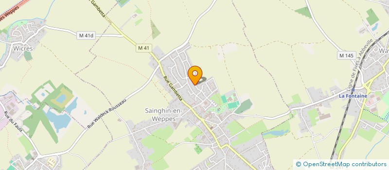 localisation de l'entreprise GENVADE THERAPEUTICS à SAINGHIN-EN-WEPPES