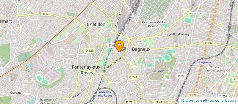 localisation de l'entreprise GENXION à FONTENAY-AUX-ROSES
