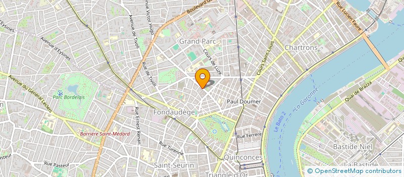 localisation de l'entreprise GENYVO  BORDEAUX