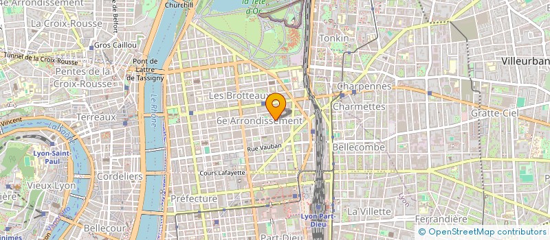 localisation de l'entreprise GENZ DE ROUTES ET DE COMPAIGNES à LYON