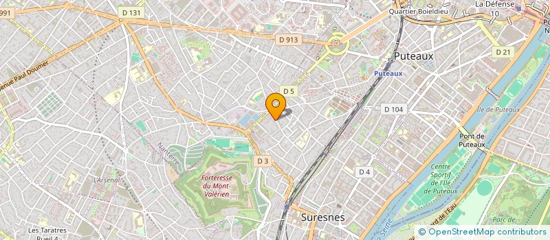 localisation de l'entreprise GENZEN  SURESNES