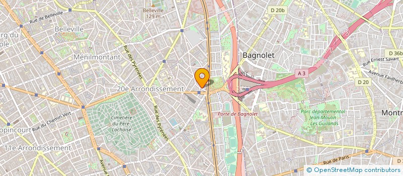 localisation de l'entreprise GEO 4  PARIS