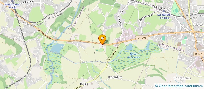 localisation de l'entreprise GEO  SAINT-ANDRE-LE-GAZ