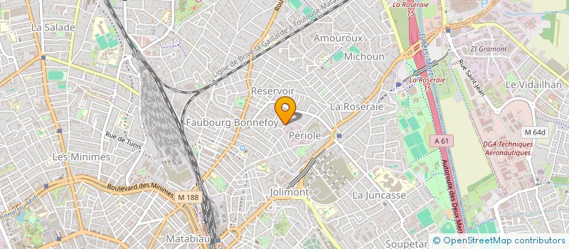 localisation de l'entreprise GEO-ACTION à TOULOUSE