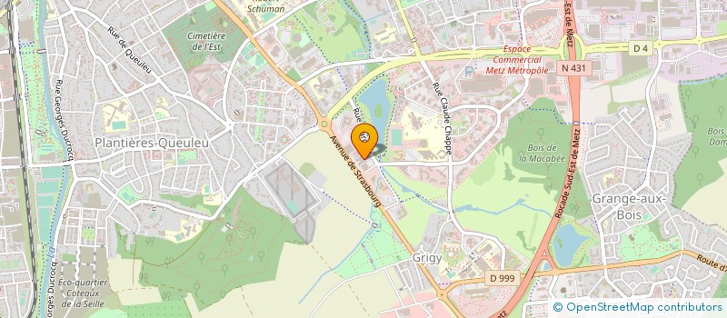 localisation de l'entreprise GEO BAT  METZ