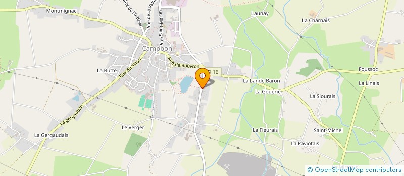 localisation de l'entreprise GEO-C à CAMPBON