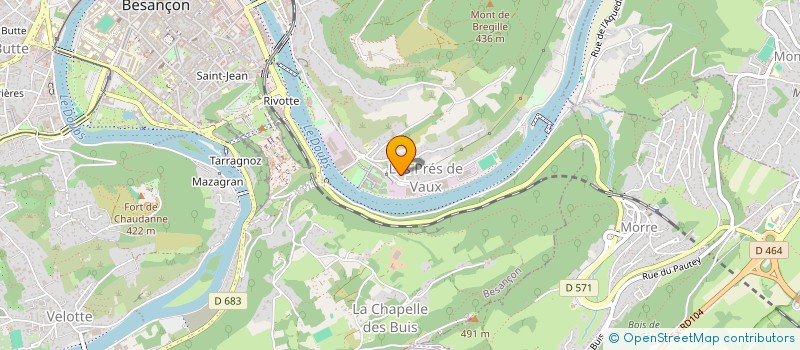 localisation de l'entreprise GEO CONSEILS  BESANCON