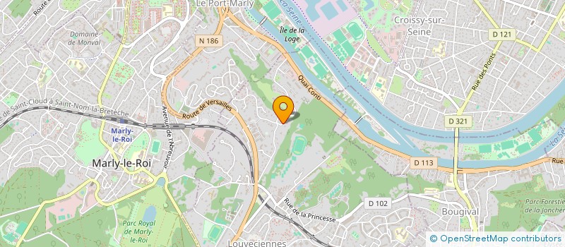 localisation de l'entreprise GEO CORMERAIS  LOUVECIENNES