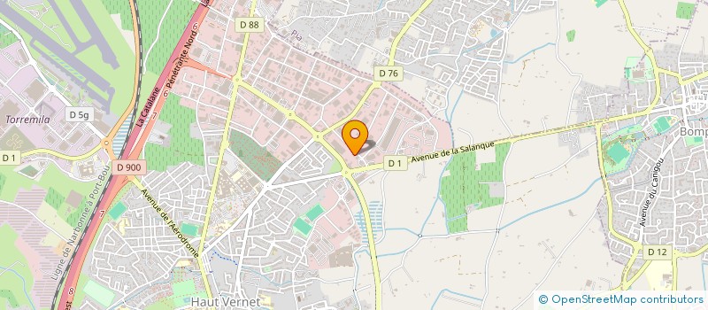 localisation de l'entreprise GEO-DATA à PERPIGNAN