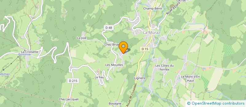 localisation de l'entreprise GEO-DEV  LA MURAZ