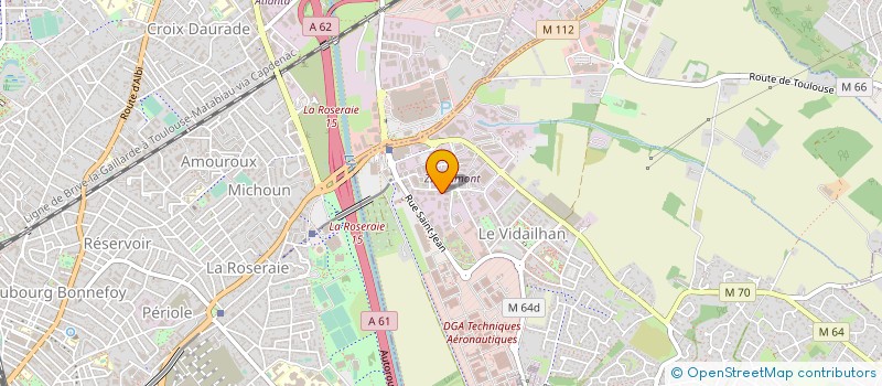 localisation de l'entreprise GEO DIAG MIDI PYRENEES à TOULOUSE