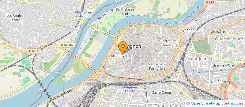 localisation de l'entreprise GEO-EXPERTISE  AVIGNON