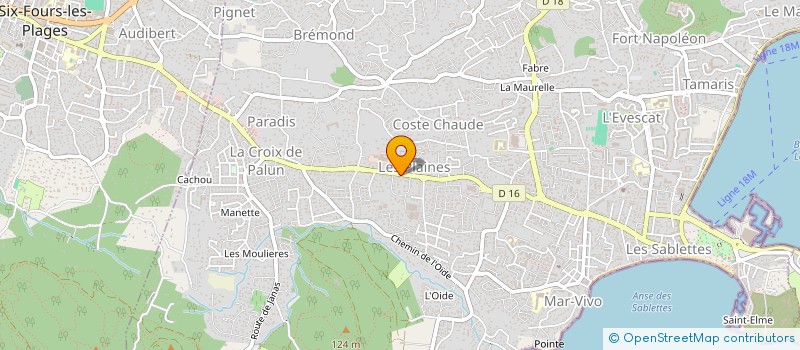 localisation de l'entreprise GEO EXPERTISES - CONSEILS ET ECONOMIE à LA SEYNE-SUR-MER