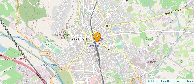 localisation de l'entreprise GEO-EXPERTS à CAVAILLON