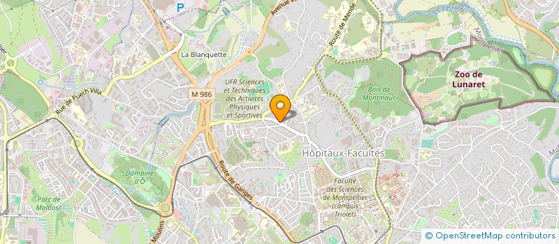 localisation de l'entreprise GEO FROID SUD à MONTPELLIER