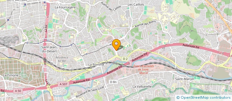 localisation de l'entreprise GEO GESTION  MARSEILLE