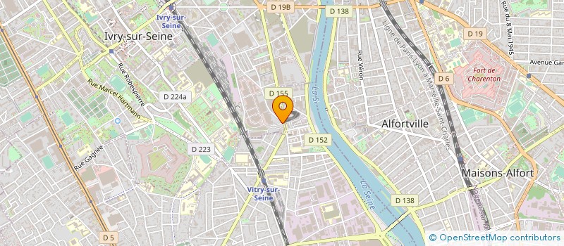 localisation de l'entreprise GEO INSTRUMENTATION à IVRY-SUR-SEINE