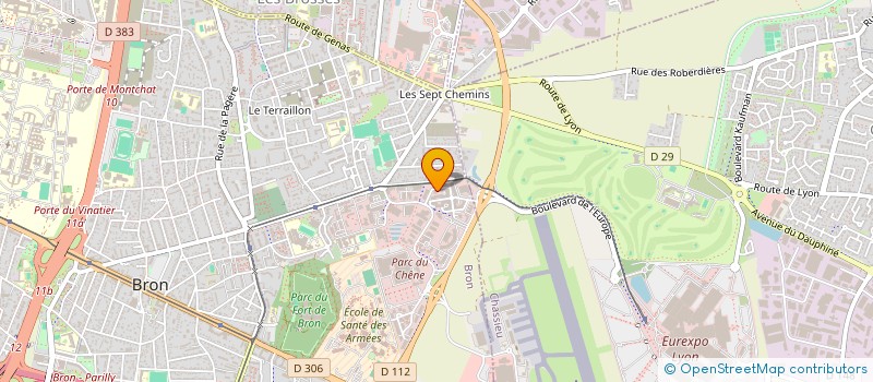 localisation de l'entreprise GEO-INSTRUMENTS à BRON