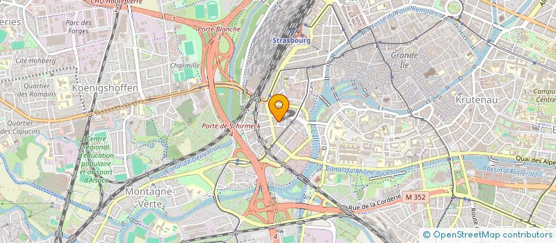 localisation de l'entreprise GEO LOCO à STRASBOURG