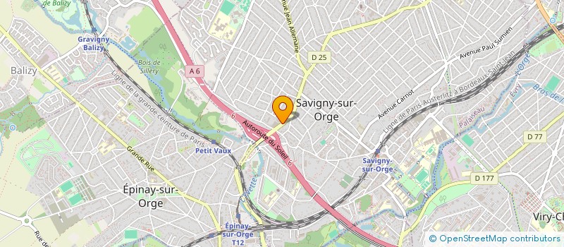 localisation de l'entreprise GEO-LUTECE à EVRY-COURCOURONNES