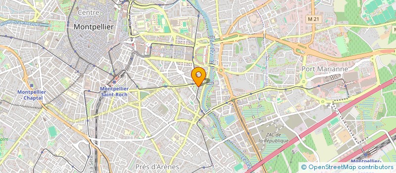 localisation de l'entreprise GEO MANOU TEAM à MONTPELLIER