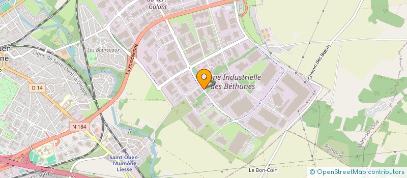 localisation de l'entreprise GEO MESURES INTERNATIONAL à SAINT-OUEN-L'AUMONE