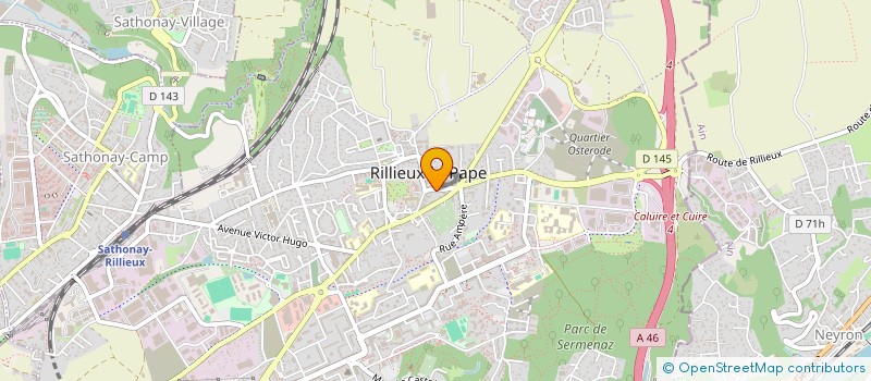 localisation de l'entreprise GEO MULTISERVICES EXPRESS  RILLIEUX-LA-PAPE