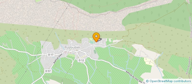 localisation de l'entreprise GEO POUR TOUS  PUYLOUBIER