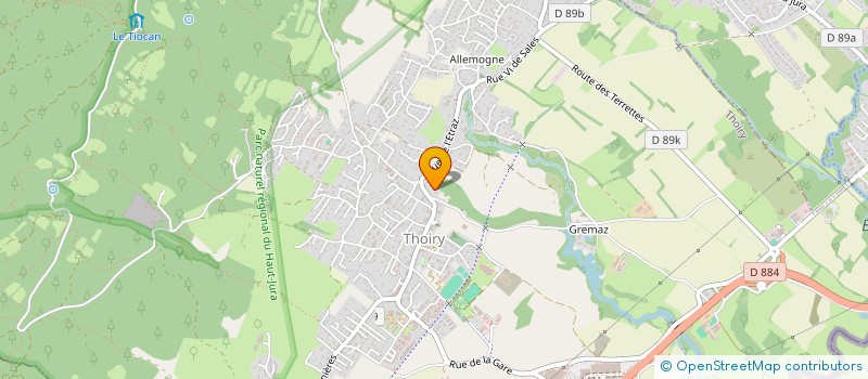 localisation de l'entreprise GEO RENOVATIONS à THOIRY