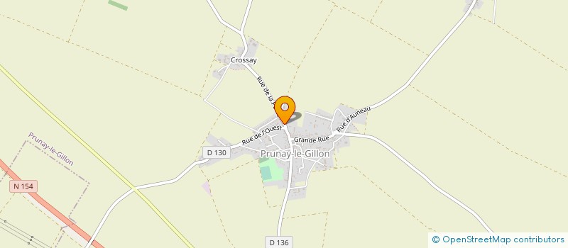 localisation de l'entreprise GEO-RTO à PRUNAY-LE-GILLON