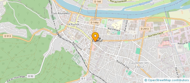 localisation de l'entreprise GEO SEINE à ELBEUF