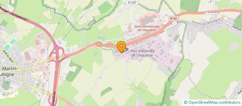 localisation de l'entreprise GEO SOLUTIONS à SAINT-MARTIN-BOULOGNE