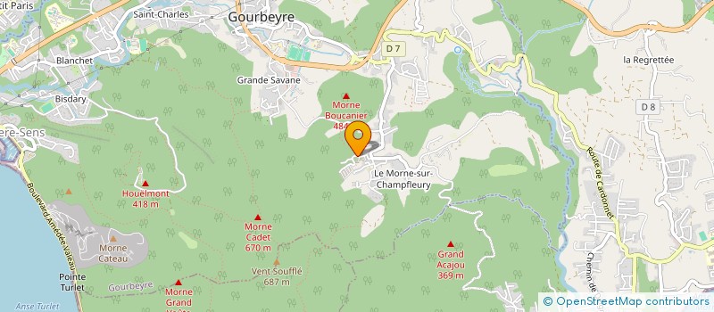 localisation de l'entreprise GEO STRATEGIE CARAIBES à GOURBEYRE