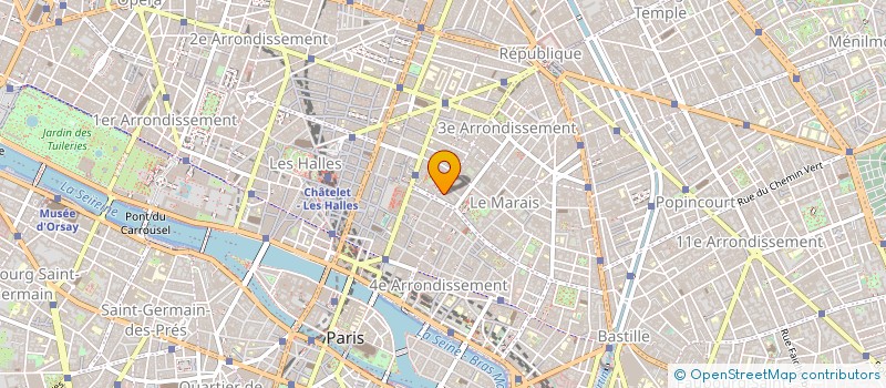 localisation de l'entreprise GEO-STRESS à PARIS