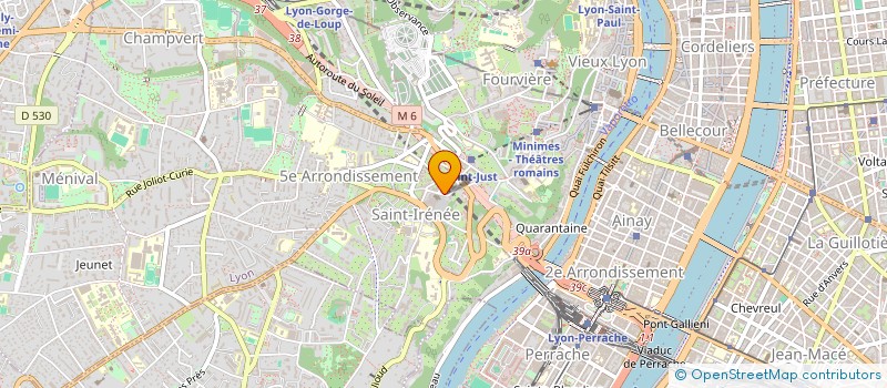 localisation de l'entreprise GEO TAXI à LYON
