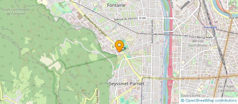 localisation de l'entreprise GEO - TECH  FONTAINE