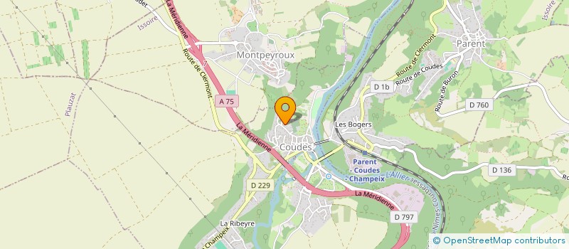 localisation de l'entreprise GEO-TERRAINS  COUDES