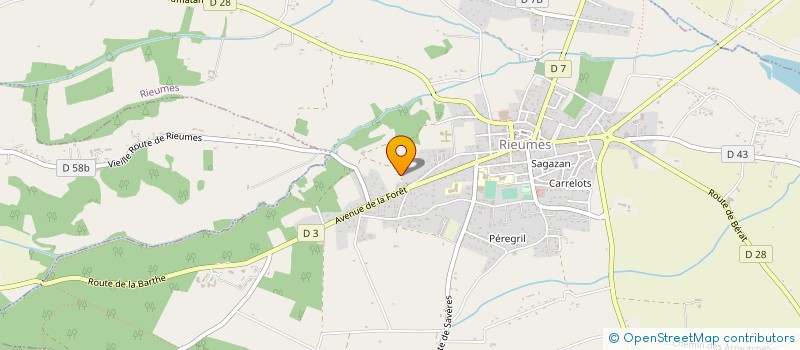 localisation de l'entreprise GEO'TOP SAS à CASTRES