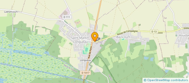 localisation de l'entreprise GEO-XL  SAINT-MARTIN-LONGUEAU