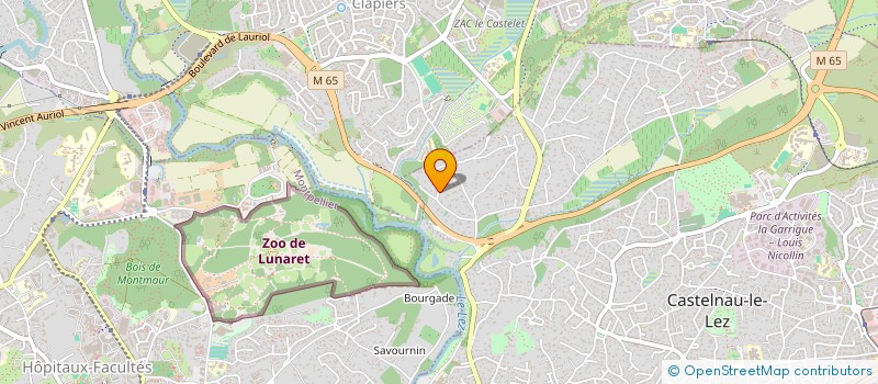 localisation de l'entreprise GEO4 à CASTELNAU-LE-LEZ