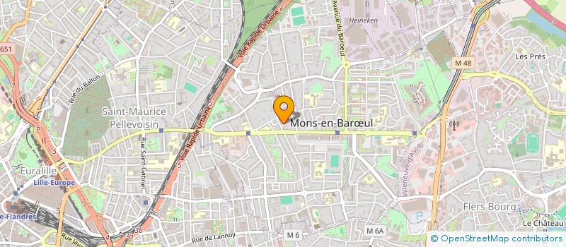 localisation de l'entreprise GEOADE à LILLE