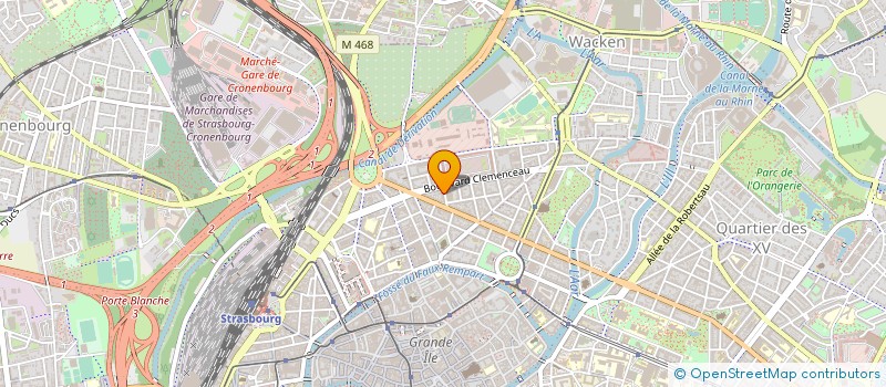 localisation de l'entreprise GEOBOIS à STRASBOURG