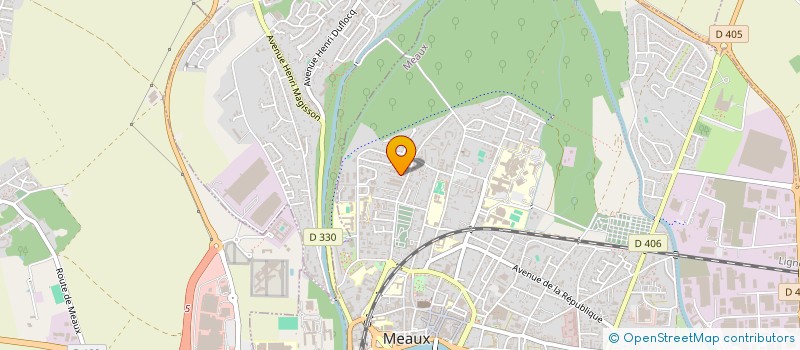 localisation de l'entreprise GEOCADRE à MEAUX