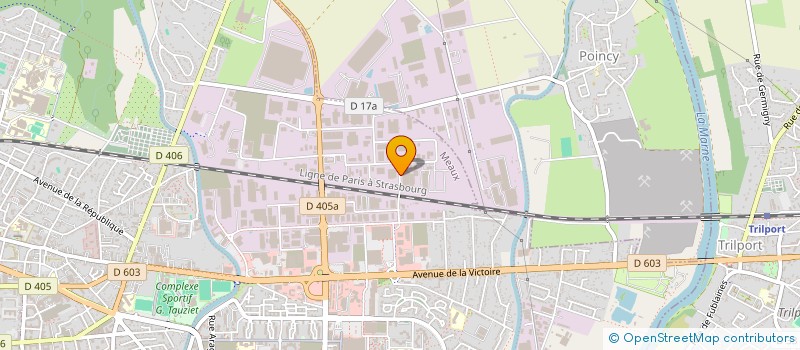 localisation de l'entreprise GEOCADRE FORAGE  MEAUX