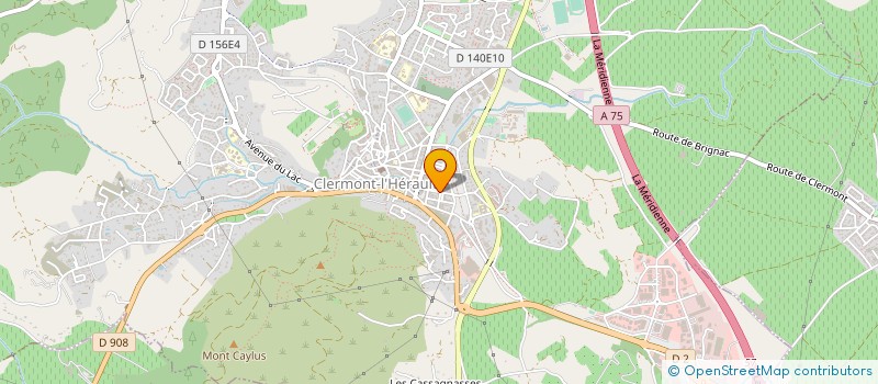 localisation de l'entreprise GEOCOMDATA à CLERMONT-L'HERAULT