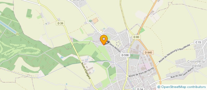 localisation de l'entreprise GEOCOTELLES  LE NEUBOURG