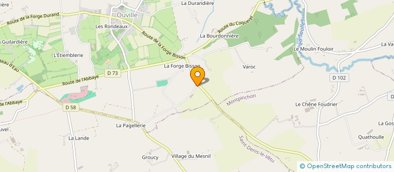 localisation de l'entreprise GEOD  OUVILLE