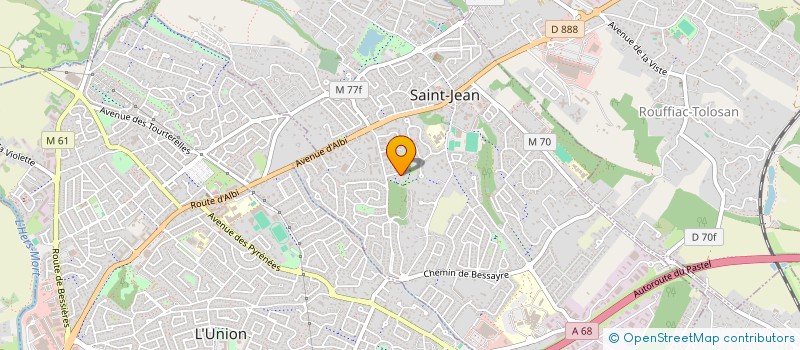 localisation de l'entreprise GEOD SOLUTIONS à SAINT-JEAN