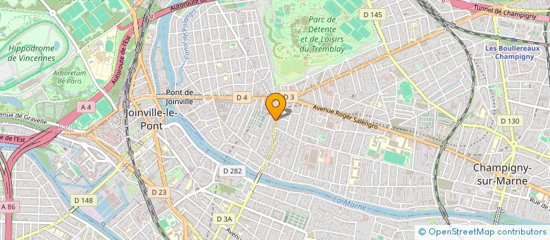 localisation de l'entreprise GEOD SYSTEM  JOINVILLE-LE-PONT